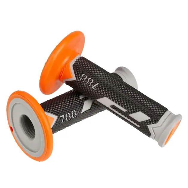 Akční nabídka | Rukojeti/gripy Progrip 788 třívrstvé Extra Slim šedá/černá/oranž