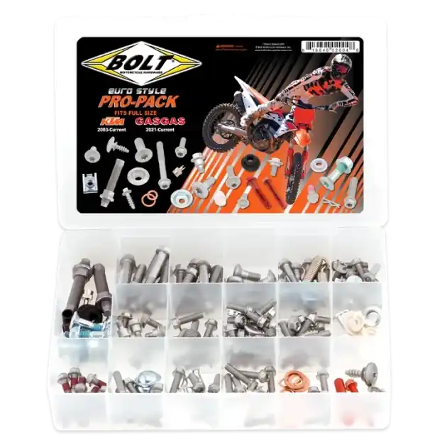 Nabídka končí brzy - sada šroubů pasuje na KTM/HSB 03+, GASGAS 21+ universal