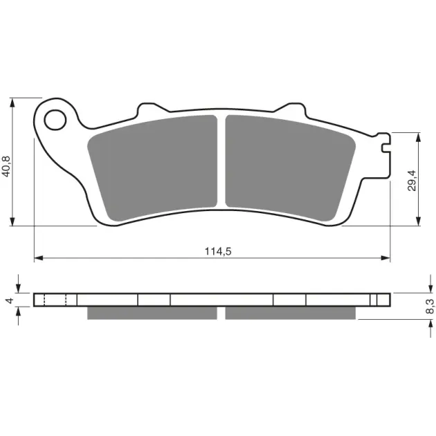 Brake plates Goldfren 178 AD - Velmi oblíbený produkt