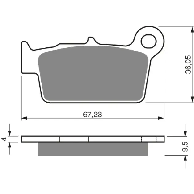 Brake plates Goldfren 187 S3 - Novinka v sortimentu