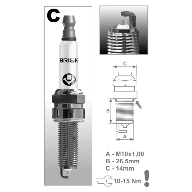 Objednat nyní | BRISK CR10YS spark plug