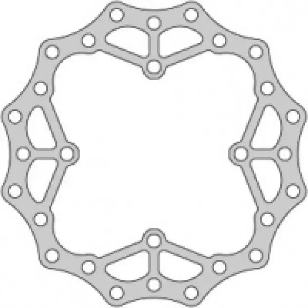 Mezi nejprodávanějšími | rear disc fits onKX125/250 03-, RM-Z 04-05, KXF250 04/19, 21/24, KXF 450 06-18