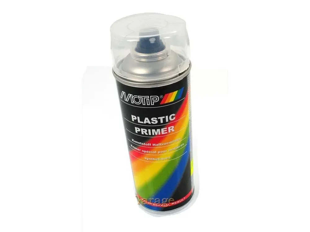 Základní nátěr na plast 400 ml čirý pro moped, moped, mokick | Profesionální kvalita