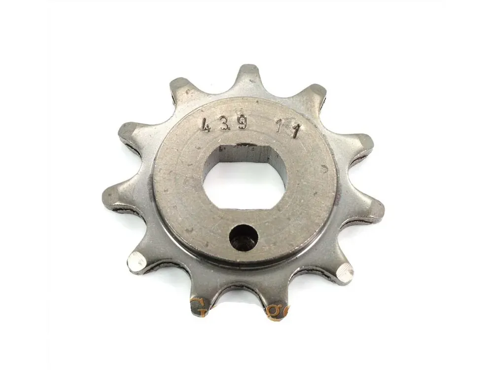 Pastorek Esjot ocelový 11 zubů 15x12mm pro Kreidler Florett Eiertank typ K54/0M, LF LH K54/32 D, 3rychlostní Mokick, Mustang Enduro, Flory MF12, MF13, MF20, MF22, MF23, Flott MF24, MF25 | Poslední kus