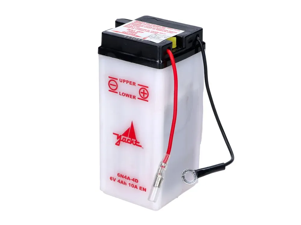 Baterie 6Volt 6 Volt 4 Ah pro Yamaha DT 50 M Typ 2M4, FS 80 SE, FS1 50, 1 80, RD M, DX, TY | Profesionální kvalita