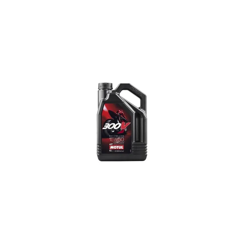 Výprodej - Motorový olej MOTUL 300V 4T 15W-50 4L Factory Line