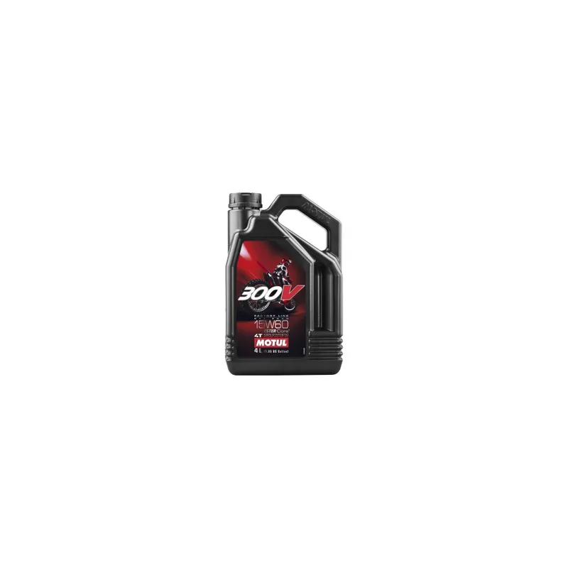 Zvýhodněná cena | Motorový olej MOTUL 300V 4T 15W-60 4L Factory Line OFF ROAD