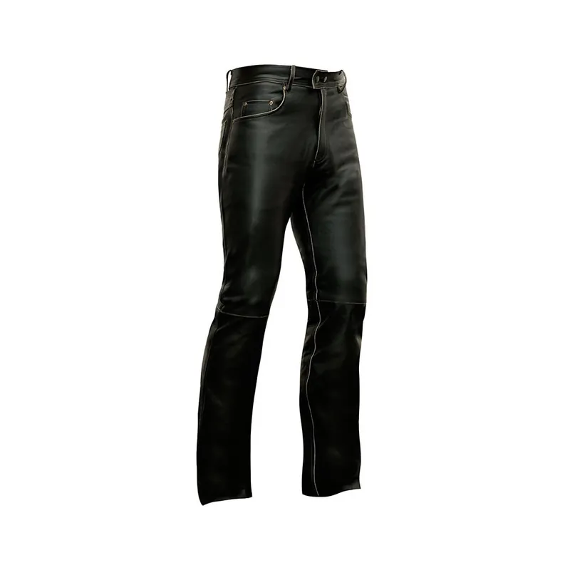 Do vyprodání zásob - MBW JACK - pánské kožené moto kalhoty