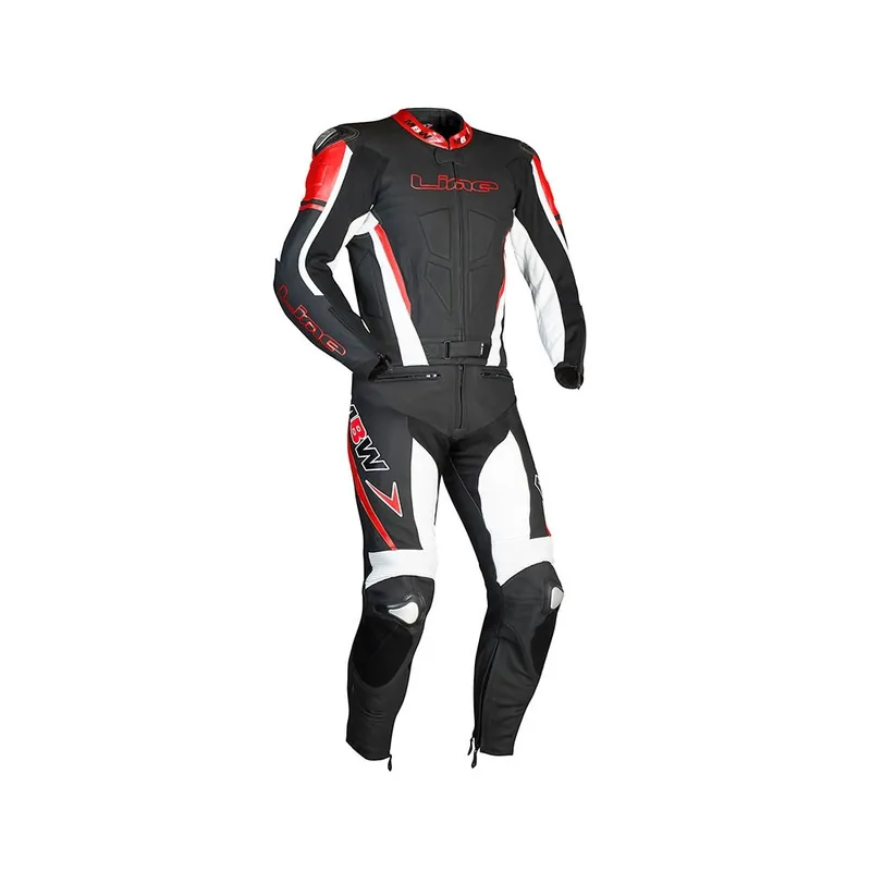 Ušetřete nyní - MBW T3 EVOLUTION RED - dvoudílná moto kombinéza