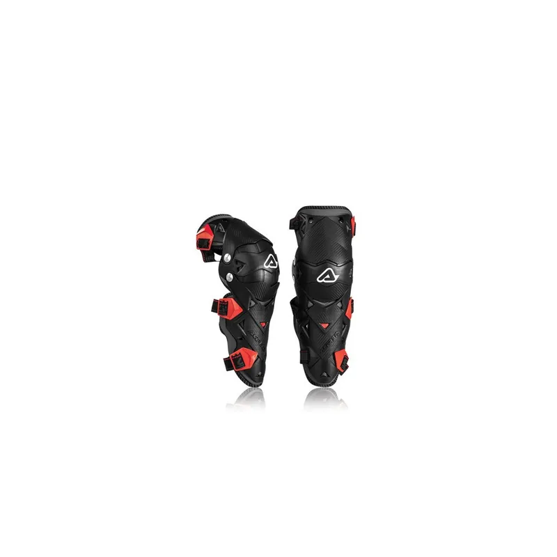 Motokrosové chrániče kolen ACERBIS EVO 3.0 (červená-černá) | Slevy