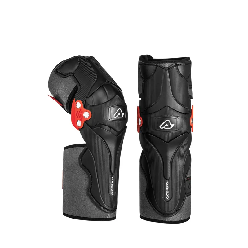 Snížená cena - Motokrosové chrániče kolen ACERBIS X - Strong (černá - bílá)
