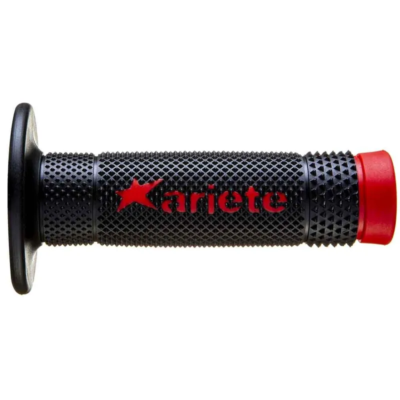 Rukojeti, gripy ARIETE Off Road Vulcan, černá/červená (115mm) - Zbývá jen pár kusů
