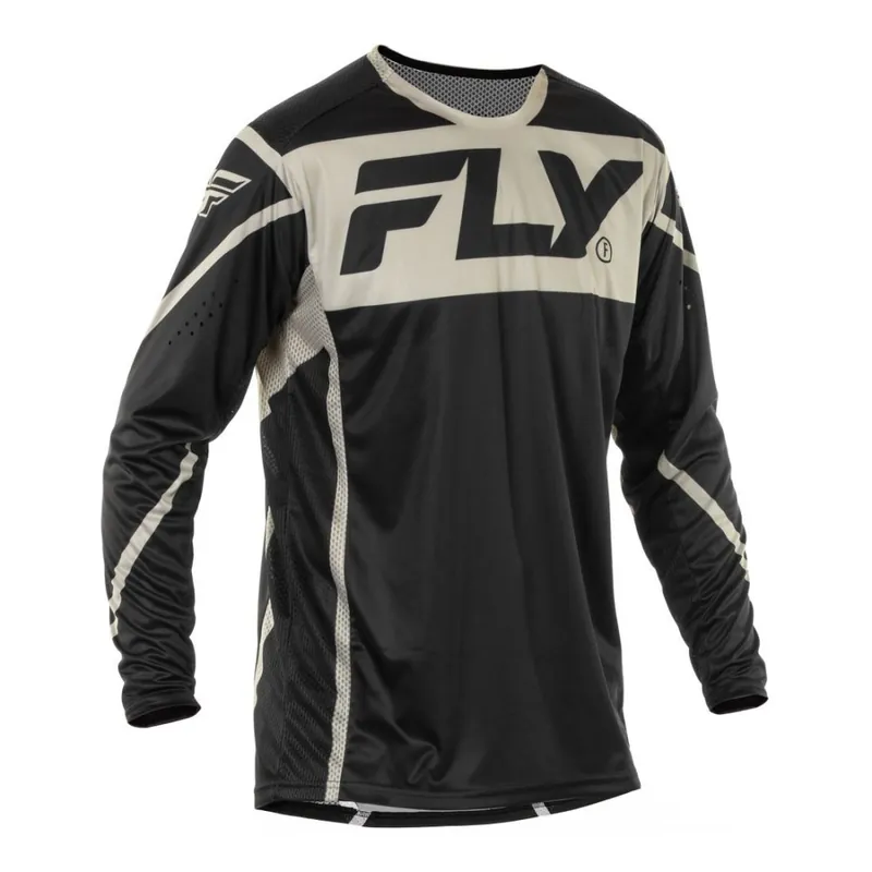 Motokrosový dres LITE, FLY RACING - USA 2025 (černá/šedá) | Skvělé hodnocení