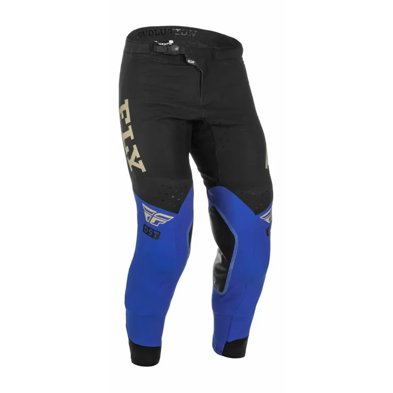 Motokrosové kalhoty EVOLUTION DST, FLY RACING - USA 2022 (modrá/černá) - Outlet