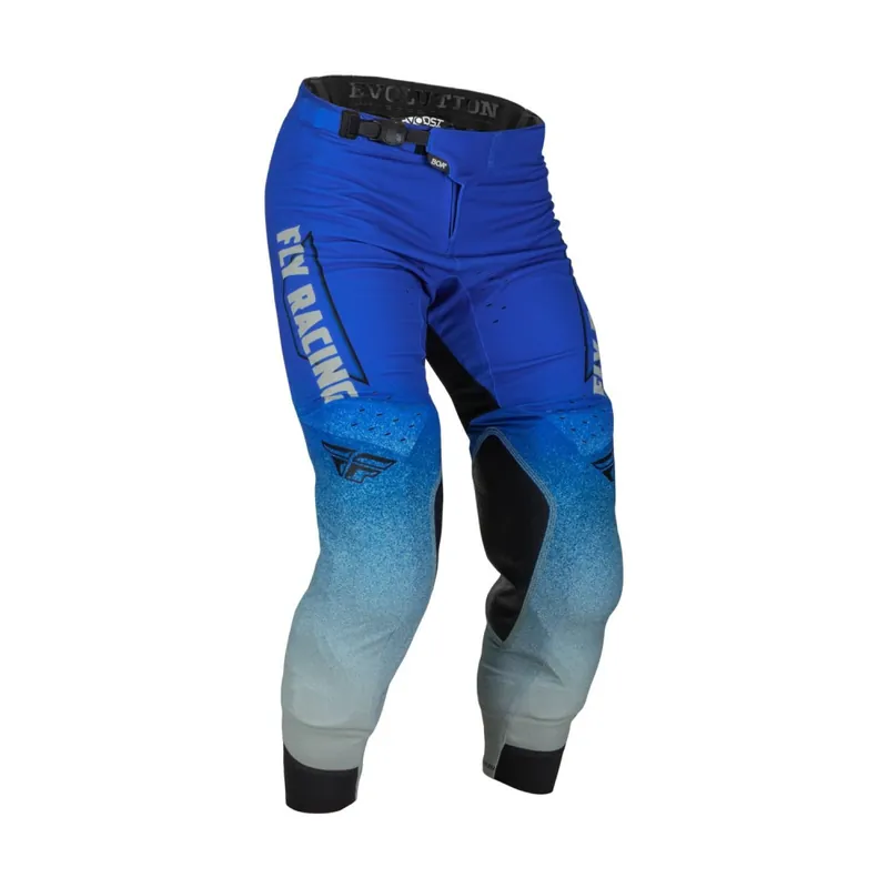 Oblíbený produkt | Motokrosové kalhoty EVOLUTION DST. FLY RACING - USA 2023 (modrá/šedá)