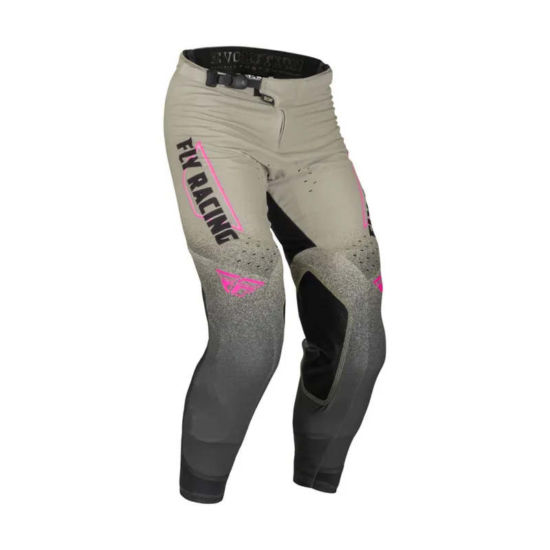 Motokrosové kalhoty EVOLUTION DST. FLY RACING - USA 2023 (ivory/černá) | Objednat nyní