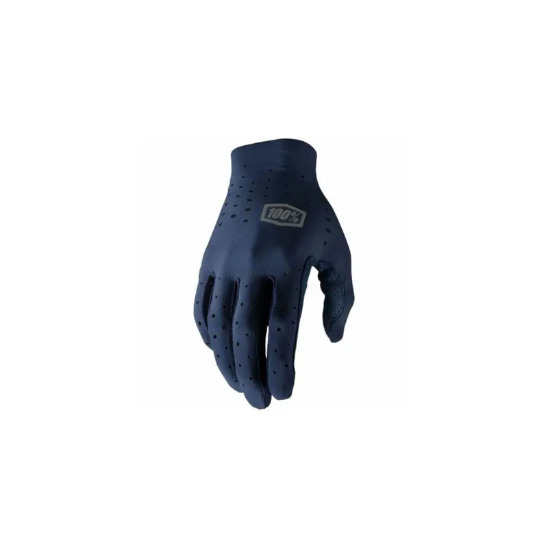 Motokrosové rukavice SLING, 100% - USA (modrá) | Skladem