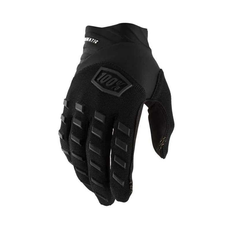 Motokrosové rukavice AIRMATIC, 100% - USA (černá) | Pořiďte si nyní