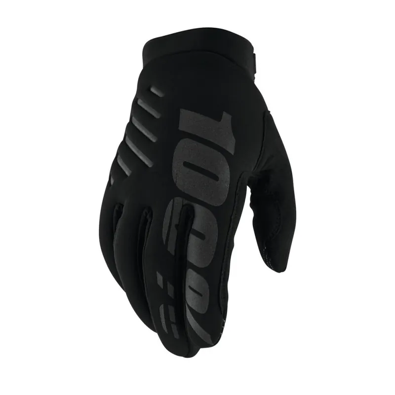 Snadný nákup - Motokrosové rukavice BRISKER, 100% - USA dětská (černá)