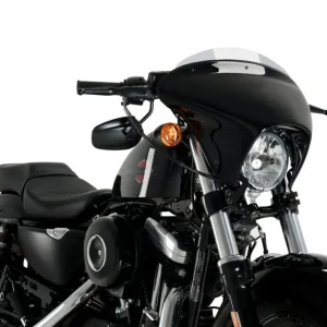 Plexi štít PUIG BATWING SML 21055H kouřová krátké pro HARLEY DAVIDSON XL 1200 XS Sportster Forty-Eight Special 2018-2020 | Přímo z továrny