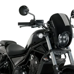 Plexi štít PUIG ANARCHY 21088N černý pro HONDA CMX 500 Rebel 2020-2024 - Outlet