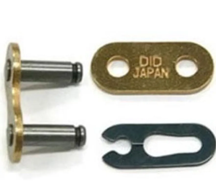 Zbývá jen pár kusů | Závlačková spojka řetězu D.I.D Chain 415ERZ SDH Gold&Gold ZJ
