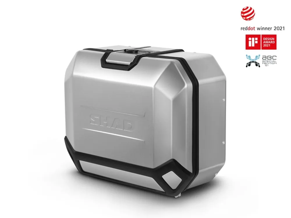 Speciální nabídka - Kompletní sada hliníkových kufrů SHAD TERRA, 37L topcase 36L/36L boční kufry, včetně montážní sady a plotny SHAD HONDA NC 750 X