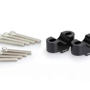 Zvýšení řidítek PUIG 3671N černý height 20mm, d 22mm | Profesionální kvalita