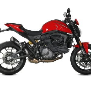 Výprodej - Koncovka výfuku MIVV X-M5 D.048.LC5B černá pro DUCATI Monster Plus 937 2021, DUCATI Monster 937 (ABS) 2021-2024