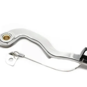 Brzdový pedál MOTION STUFF 83P-0411002 silver body, black steel fixed tip Pevný hrot z oceli - Kvalitní produkt