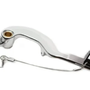 Brzdový pedál MOTION STUFF 83P-0671002 silver body, black steel fixed tip Pevný hrot z oceli - Nejprodávanější