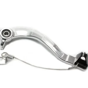 Rychlá doprava - Brzdový pedál MOTION STUFF 83P-0821002 silver body, black steel fixed tip Pevný hrot z oceli