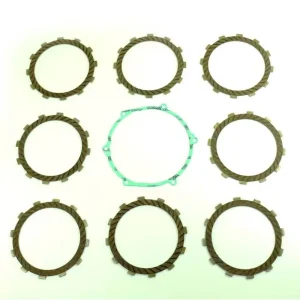Sada třecích lamel s těsněním víka spojky ATHENA P40230069 pro KAWASAKI KX 250 2T 1992-1993 - Prémiová kvalita