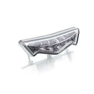 Zadní brzdové světlo PUIG SMILE II (83 x 20 mm) 6493W čiré sklíčko s osvětlením SPZ pro KAWASAKI Z 650 2017-2025, BMW F 800 GT 2013-2018 - Poslední příležitost
