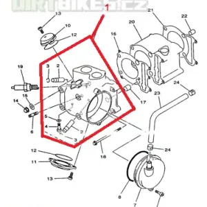 Kupte nyní | 1. Hlava válce komplet Linhai (pro 260ccm)