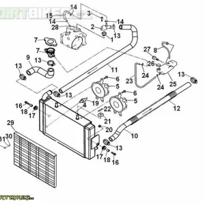 4. RADIATOR ASSY (THICKER) - Nyní k dispozici