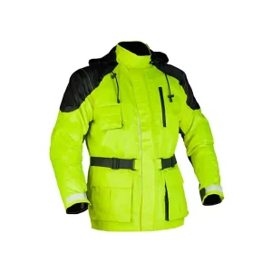 Nabídka dne | MBW Nepromokavá bunda pláštěnka green 15 fluo