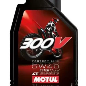 Prémiová kvalita | Motul 300V Factory line Off road 5W40 1L