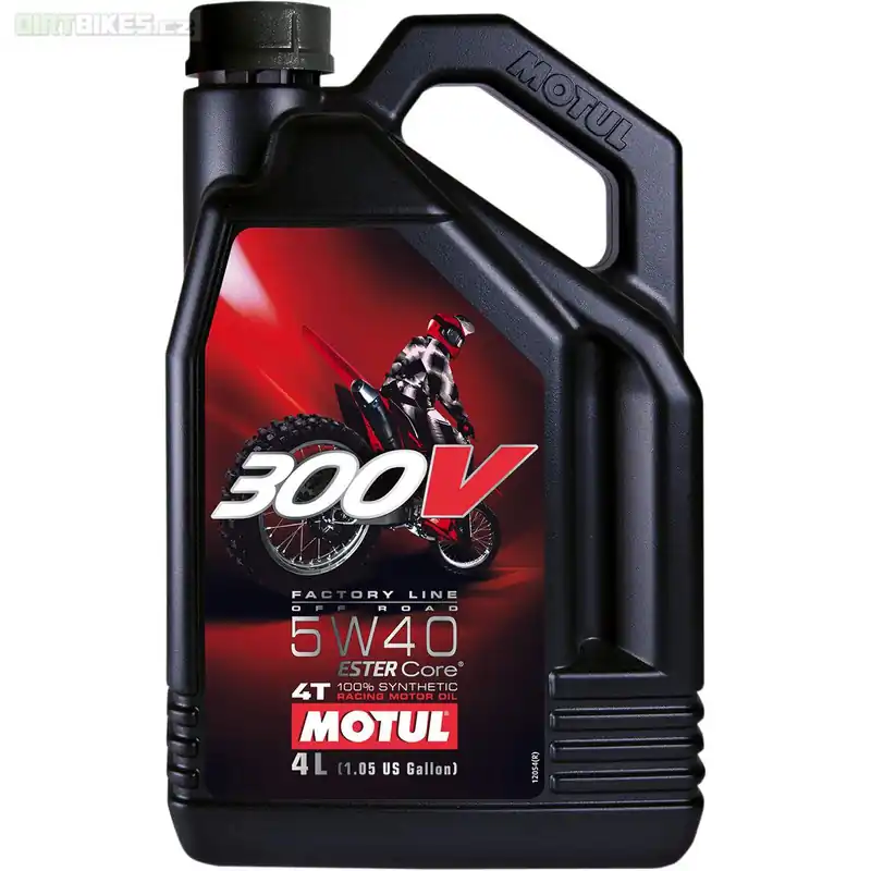 Nenechte si ujít nabídku - Motul 300V Factory line Off road 5W40 4L