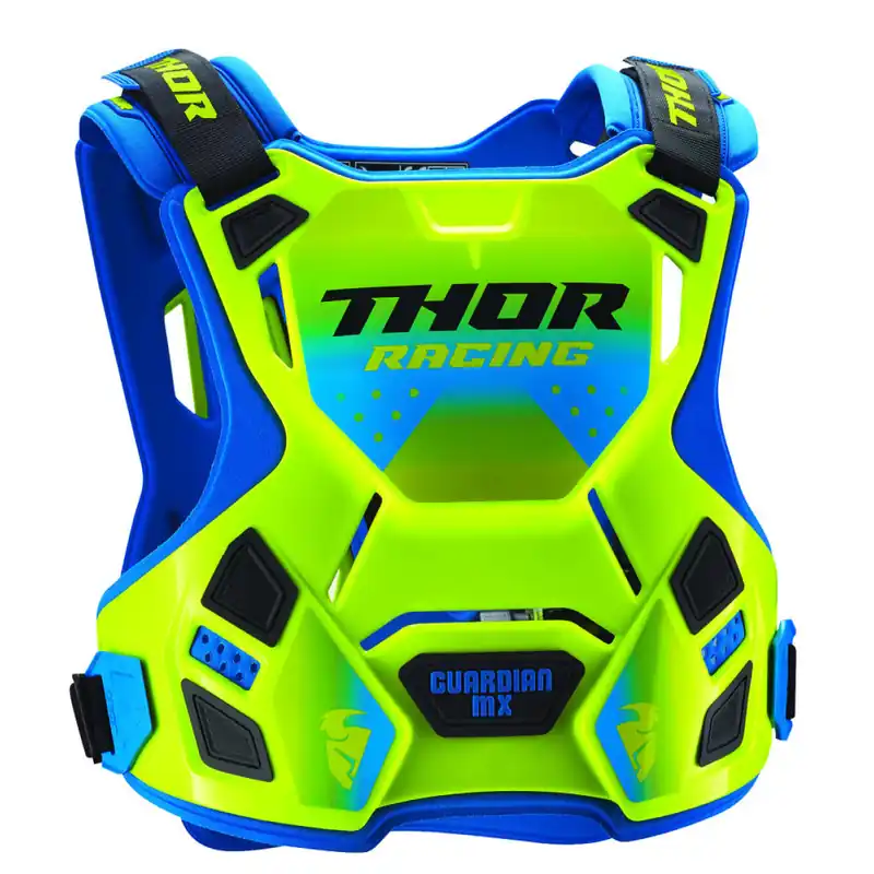 THOR Chránič hrudi MX THOR GUARDIAN ROOST fluo/zelená/modrá | Přímo od výrobce