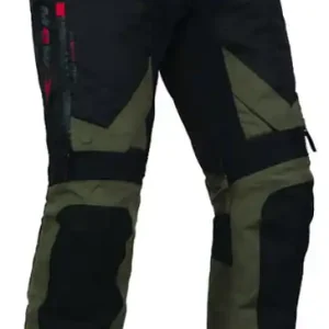 Přímo od výrobce | MBW Pánské textilní moto kalhoty GUARD zelené