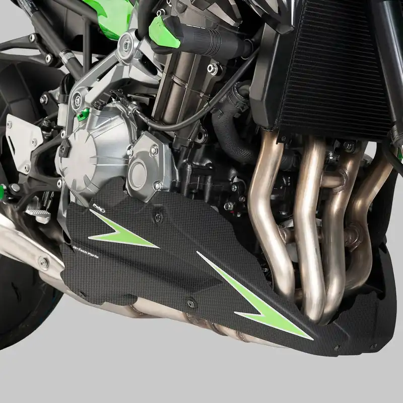 Kryt motoru PUIG 9703C karbonový - Novinka
