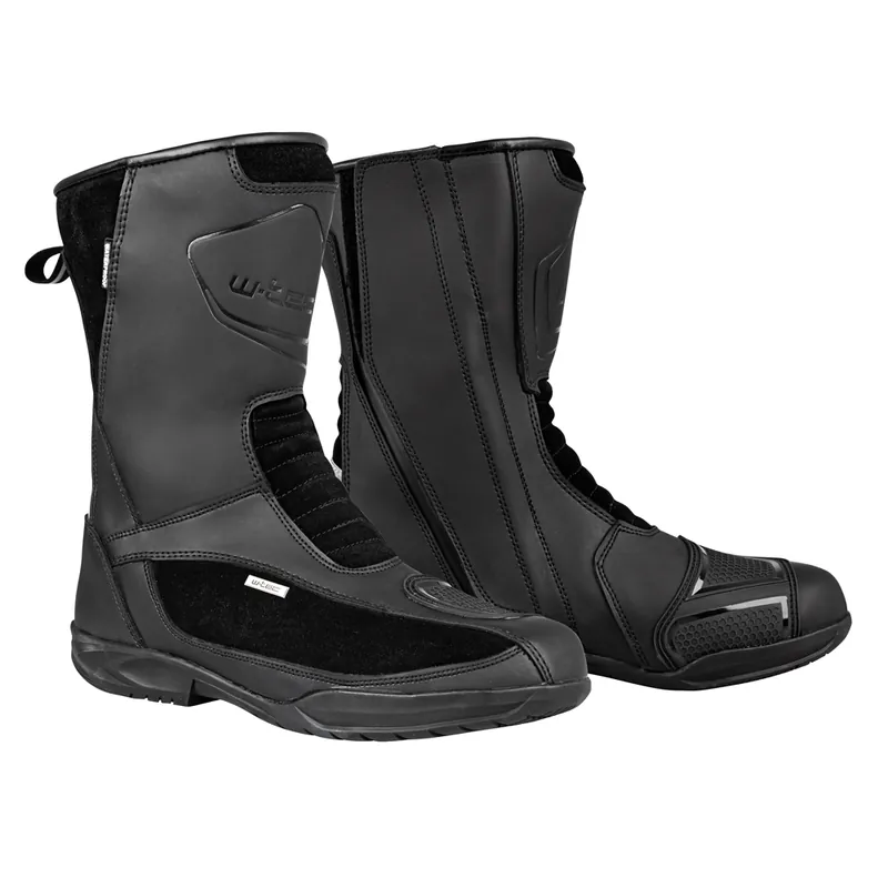 Moto boty W-TEC Glosso - černá - Neváhejte
