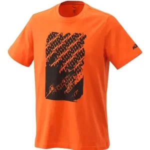 KTM Pánské triko RADICAL LOGO TEE ORANGE - Výhodná cena