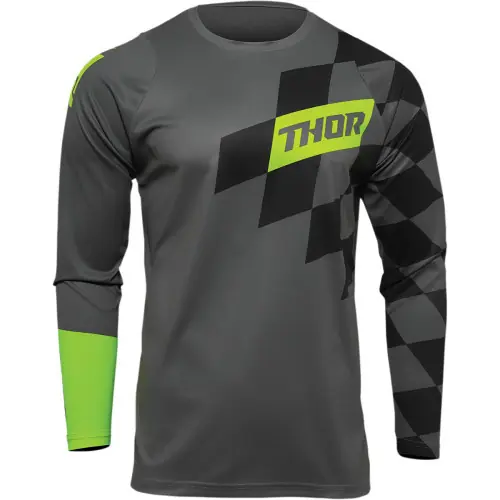 Extra sleva - THOR dětský dres SECTOR BIRDROCK šedá/žlutá