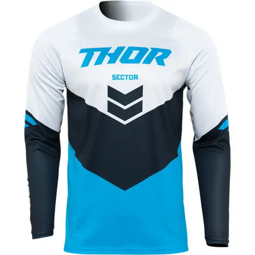THOR dětský dres SECTOR CHEV modrá/tm.modrá - Akce končí brzy