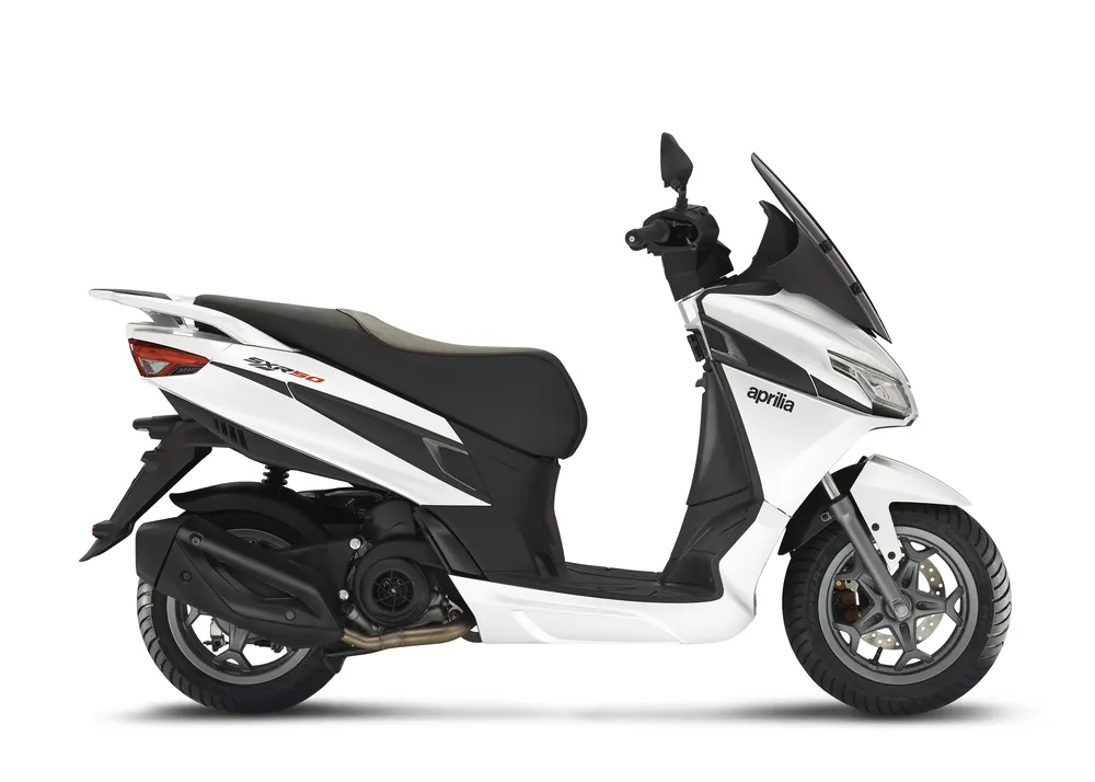 Aprilia SXR 50 E5 essence white | Premium
