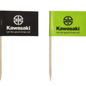 Koktejlové vlaječky Kawasaki - Akce