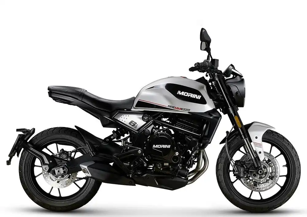 Novinka - Moto Morini 6½ Seiemmezzo STR Starlight white