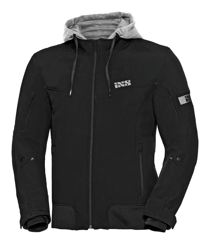Premium | IXS pánská softshellová moto bunda MOTO černá